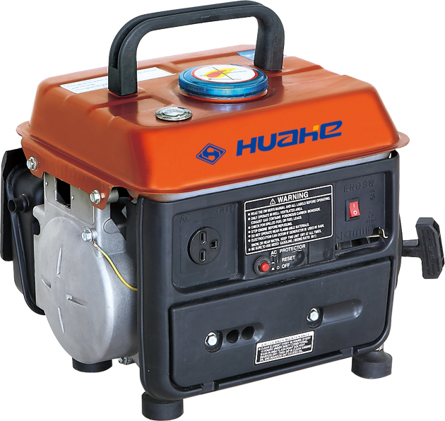 Huahe Brand HH950-Y01 Gasoline Generator, Generating Set (500W-750W)