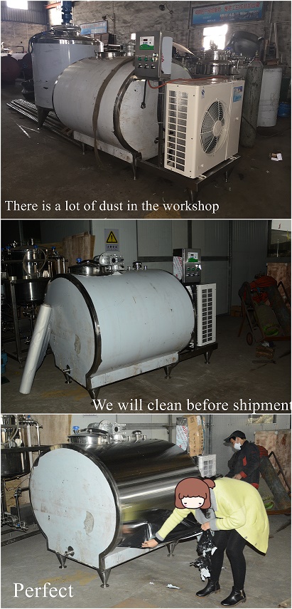 Direct Expansion Fresh Milk Cooling Milk Cooling Tank