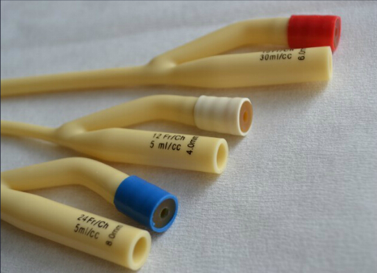 Silicone Coated 2 Way Latex Foley Catheter