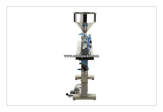 Pneumatic Stainless Steel Semi-Auto Manual Bottle Filling Machine