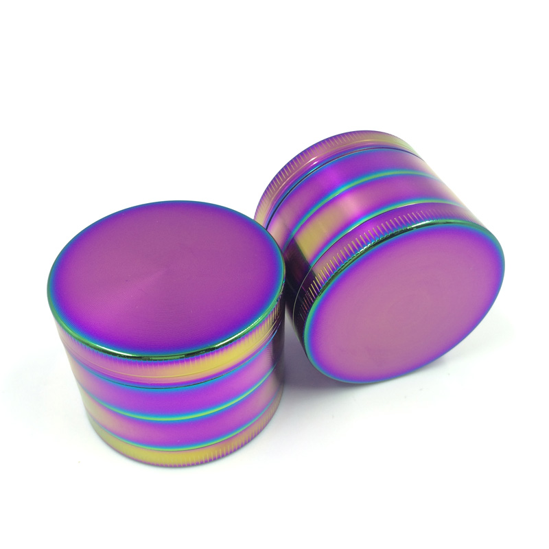 Creative Cool Colourful Striking Metal Herb Grinder with Crusher (ES-GD-012-M)