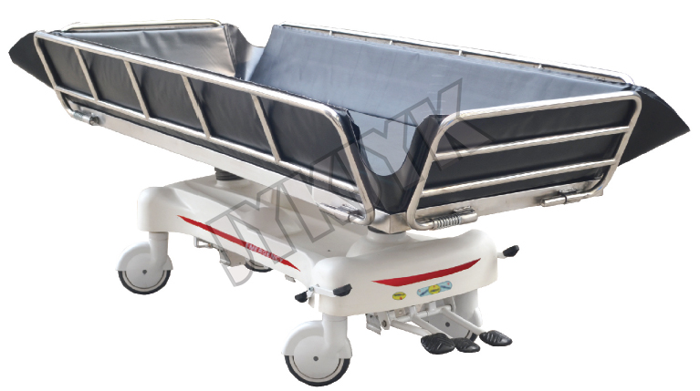 Luxurious Hydraulic Rise-and-Fall Stretcher Cart