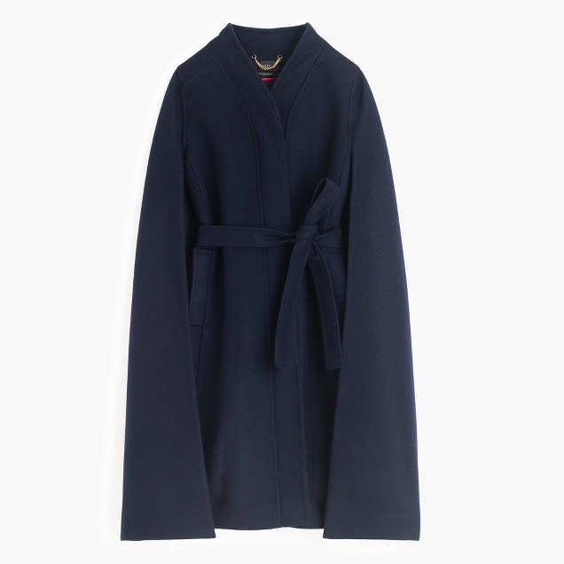 Collection Italian Wool Cape Coat