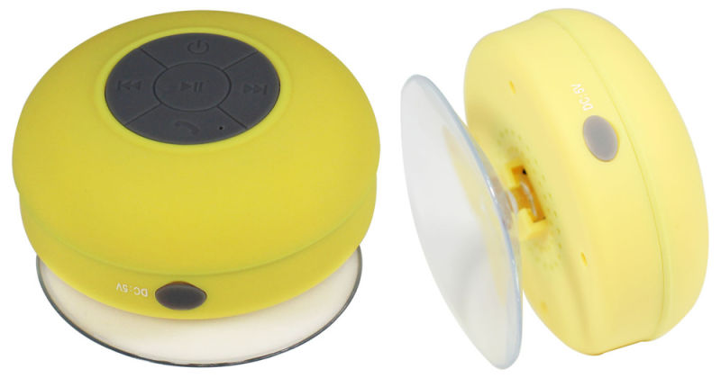 Handsfree Portable Shower Mini Speaker with Suction Cup