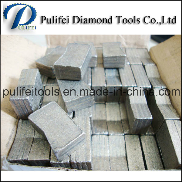 Pulifei Diamond Cutting Granite Block Marble Stone Segment on Sale