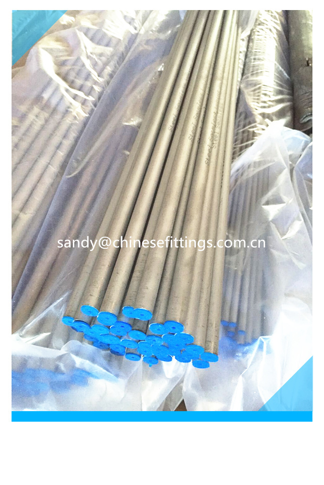 ASME TP304 Tp316L Tp321 Seamless Stainless Steel Pipes