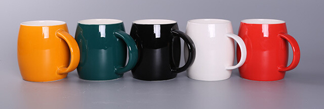 Eco-Friendly Colorful Ceramic Mug Cups with Customer Logo