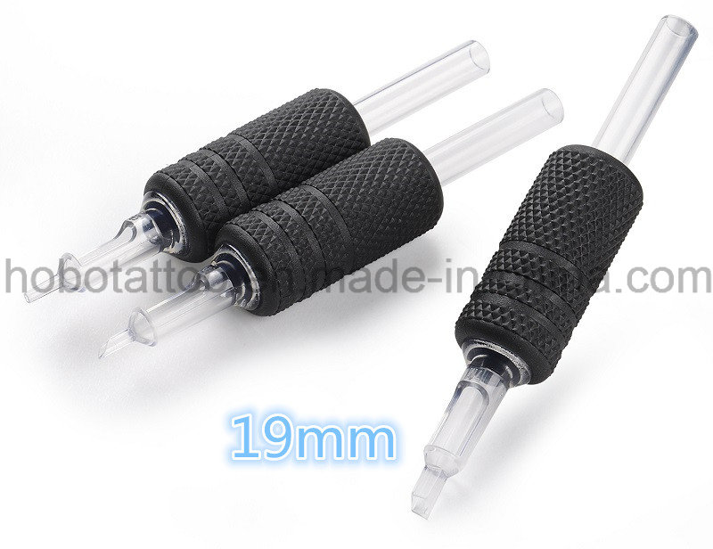 Brand Quality 19mm All Black Disposable Round Tattoo Grips