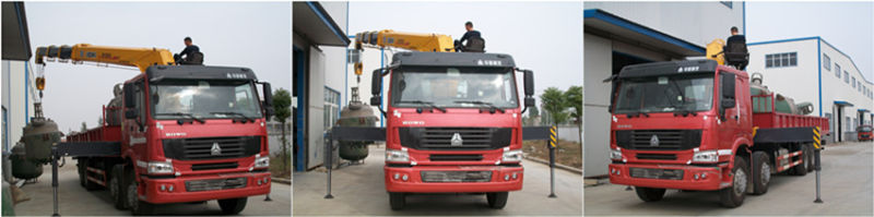 Heavy Duty XCMG 16 Tons Hydraulic Telescopic Boom Truck Mounted Crane