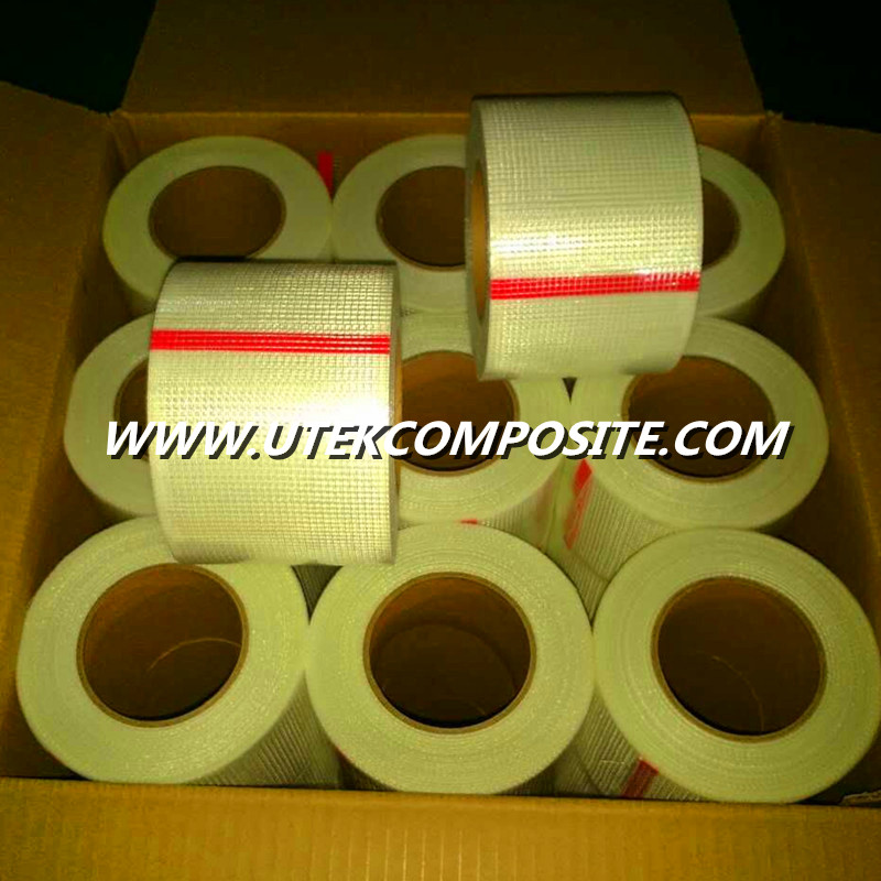 55GSM Fiberglass Mesh with 12um Pet