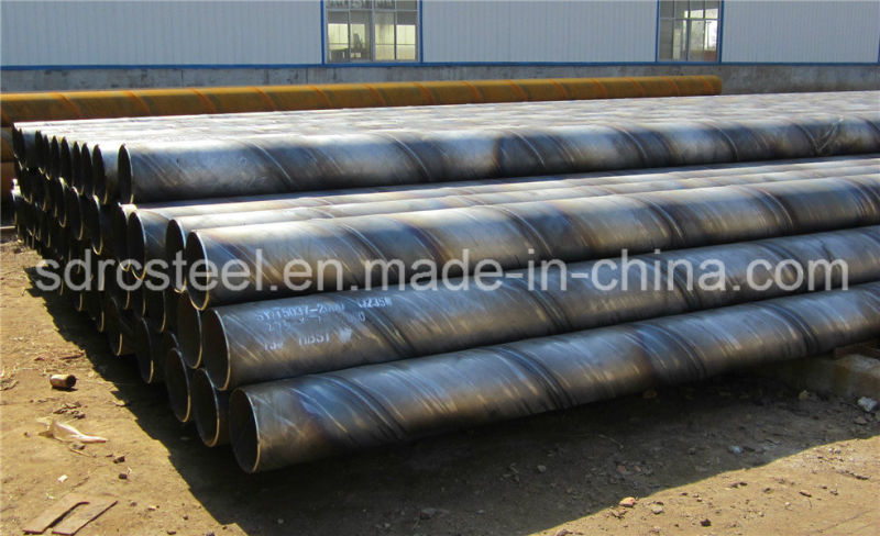Round SSAW Welded Spiral Steel Pipe