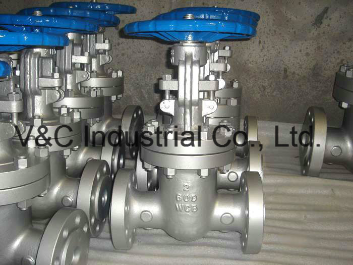 Manual Cast Steel Wcb Flanged Gate Valve