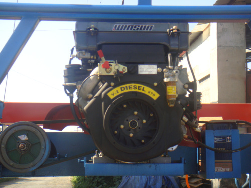 Portable Horizontal Band Sawmill Machine