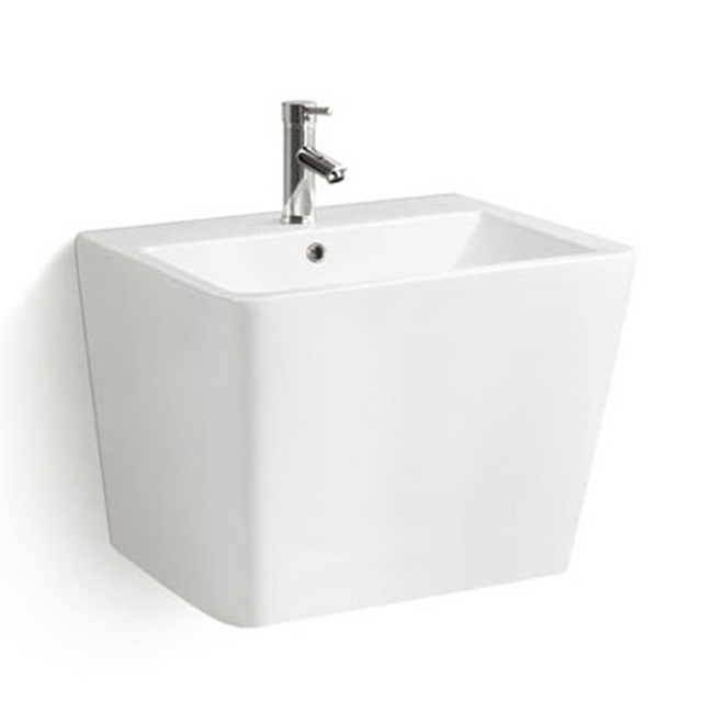 Sanitary Ware Wall-Hung Pedestal Basin