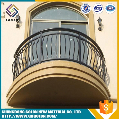 Bent New Style Balcony Railings with Ornament