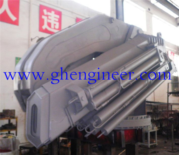 Knuckle Boom Crane with Separate Hydraulic Station for Tug Boat