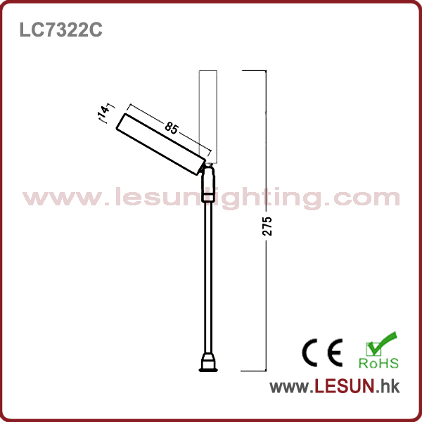 Osram Chip Cosmetic Case Display Light with 3W LED for Showcase LC7322c