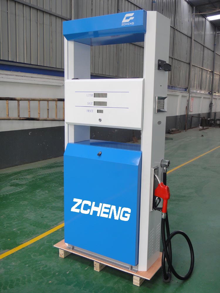 Zcheng Petrol Station Fuel Dispenser Single Pump Nozzle