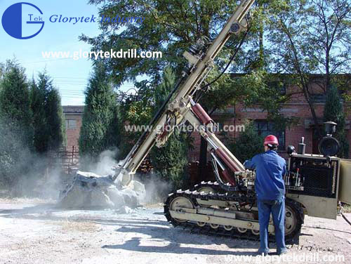 Gl120y DTH Blasthole Drill Rig for Open Surface Mining