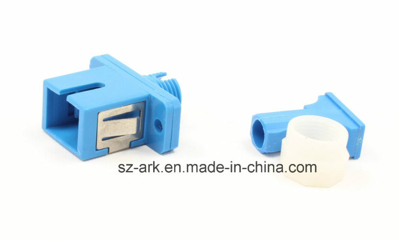 Sc-FC Simplex Hybrid Fiber Optic Adapter