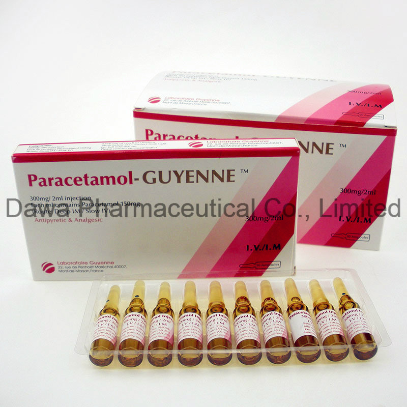 Ready Stock for Treat Fever Paracetamol Injection