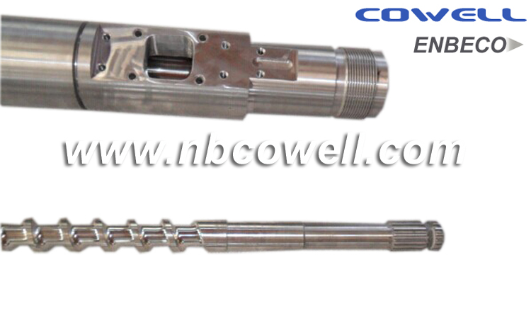 Bimetallic Screw and Barrel for Garbage Bag Making Machine