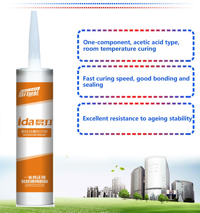 E-52 General Purpose Acidic Silicone Sealant 