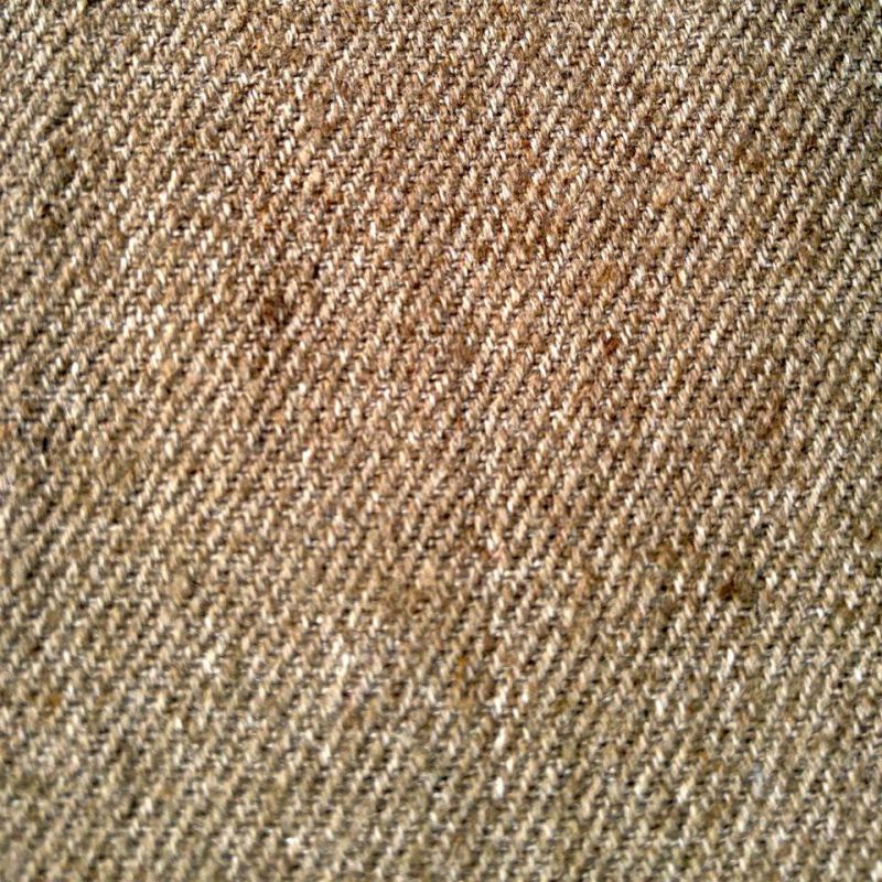 Hemp/Recycled Polyester Twill Fabric for Pants (QF13-0007)