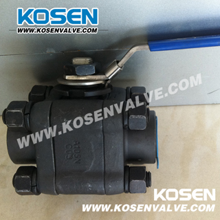 3PC Forged Steel Ball Valve (Q11F-800LB)