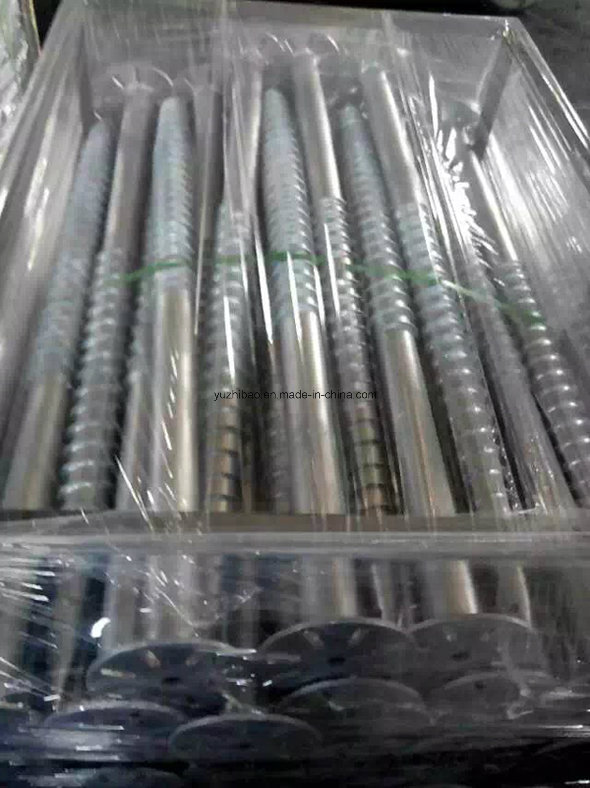 Whorl Thread Pile Screw, Whorl Ground Screw, Ground Anchor, Ground Screw