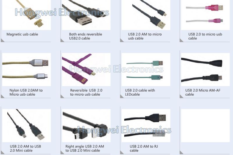 Micro to Open Wire Date Charging USB Cable