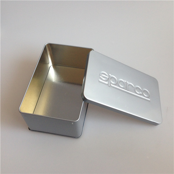 Eproco Lock Package Tin Box with Sliver Printing 160X103X72mm