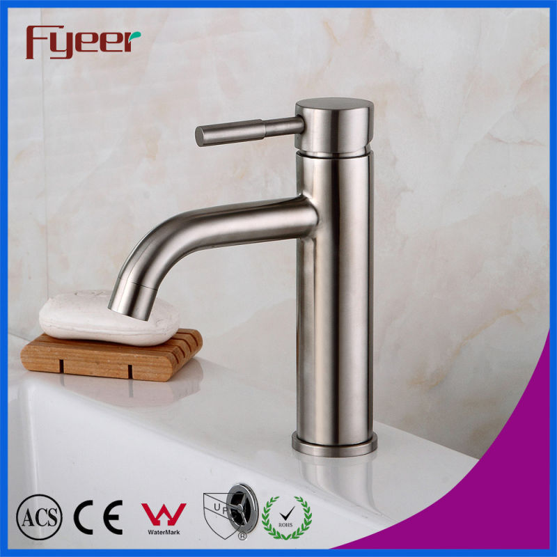 Fyeer Cold Water Only 304 Stainless Steel Basin Tap