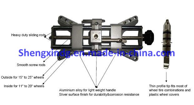 Truck Vehicle Wheel Alignment Aligner Adaptor Adapter Localizer Clip Clamp Clamper (JT001G)