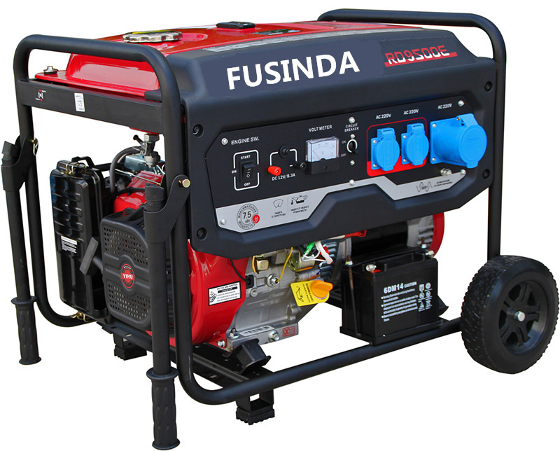 7000 Watts Portable Power Gasoline Generator with Saso, Ce, Soncap Certificate