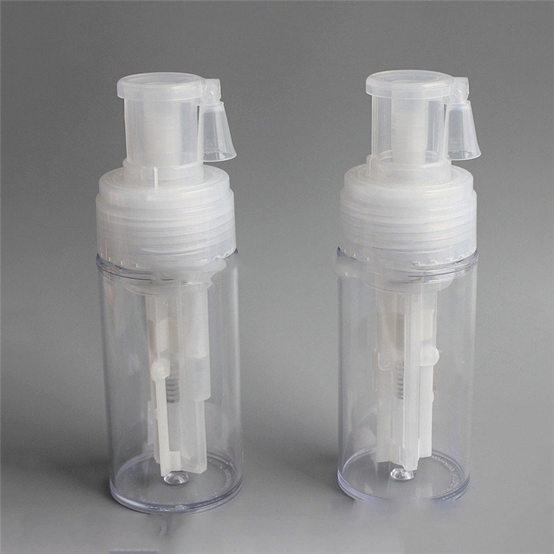 Round Shape Plastic Talcum Powder Sprayer Bottle (NB1113-1)