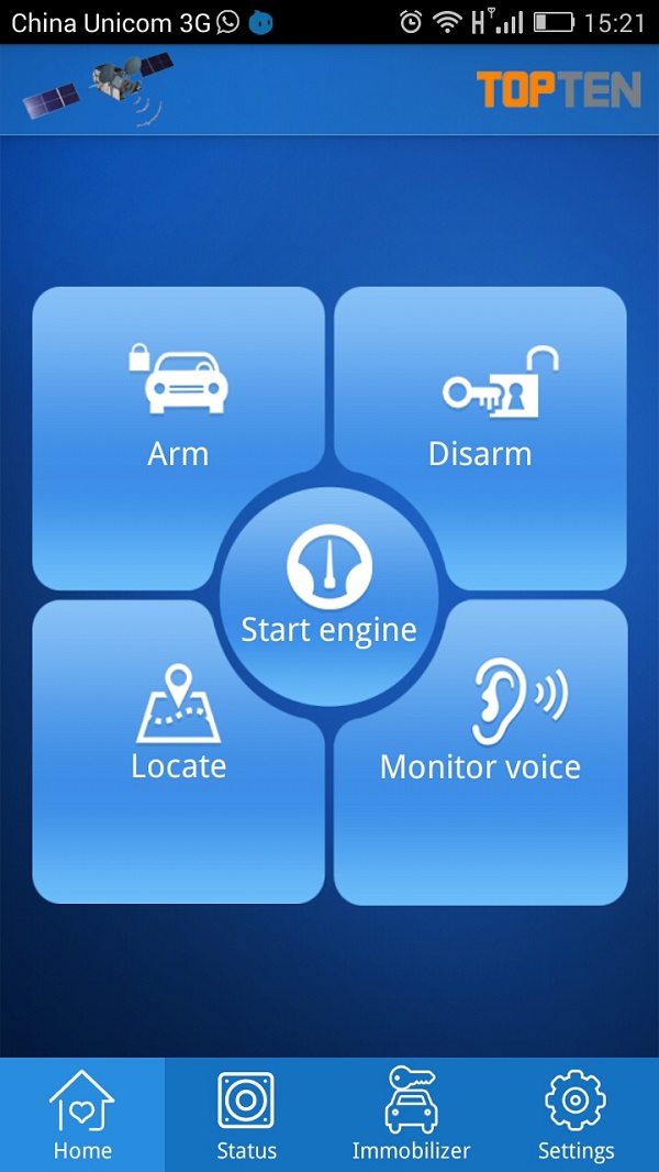 CE Approved GPS Vehicle Tracker with Engine Cut, Anti-Theft, Monitor Voice (Tk108-ER)