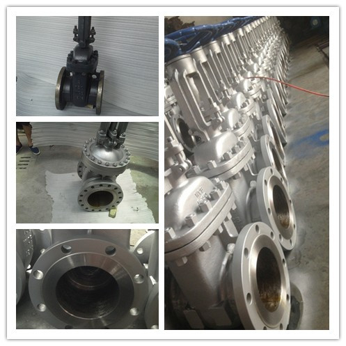 ASTM Wedge Flanged Gate Valve Wcb 150lb (China oil valve factory)