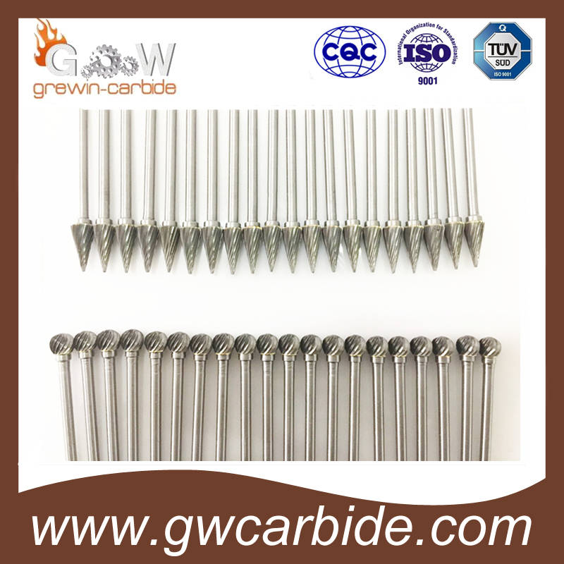 High Quality of Tungsten Carbide Rotary Burrs with Raw Material