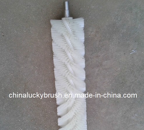 White PP Fruit and Vegetable Cleaning Roller Brush (YY-095)