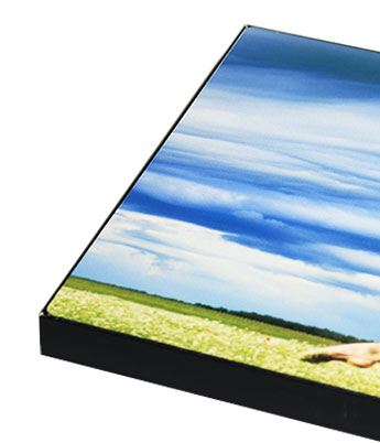 Thin Edge Metal Photo Frame-Black Color for Wunderboard HD Metal Photo Panels