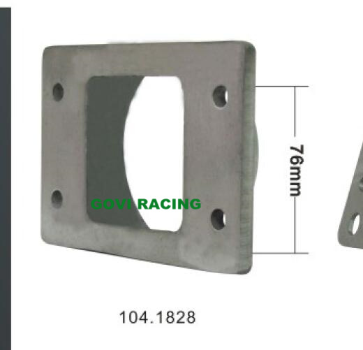 CNC Machine Cutting 76mm Car Air Intake Adaptor