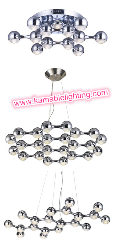 Brass Hanging LED Lights (AD10075-24)