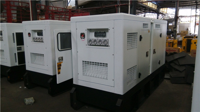 220kw Soundproof Water-Cooled Diesel Generator
