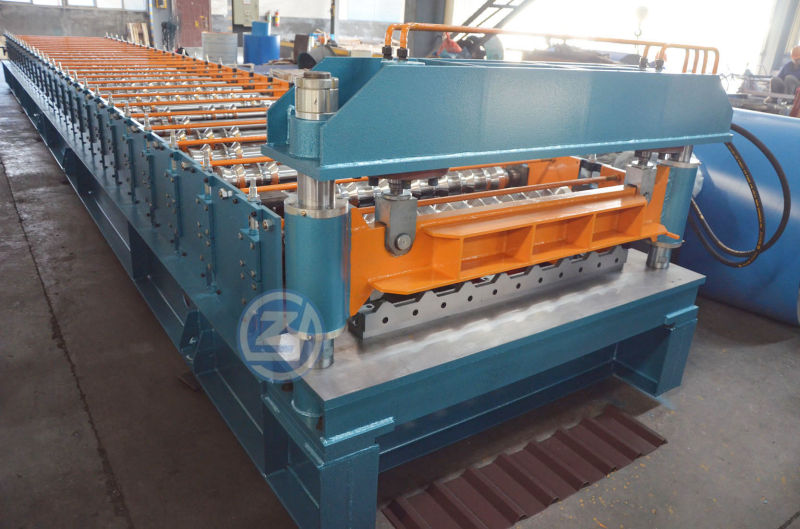 Aluminum Roof Panel Roll Forming Machine