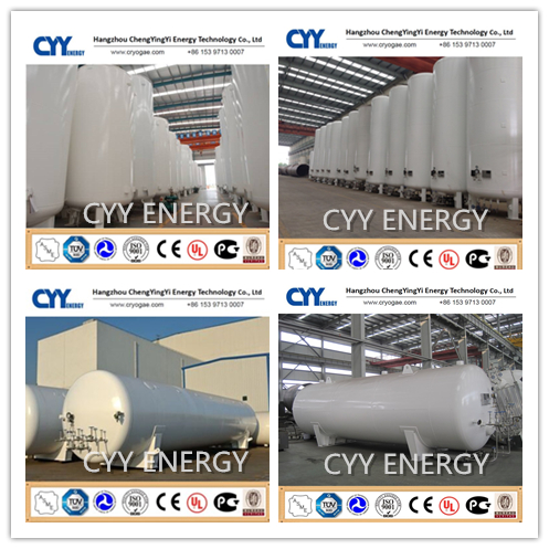 High Quaitity Liquid Oxygen Nitrogen Carbon Dioxide Argon LNG Storage Tank