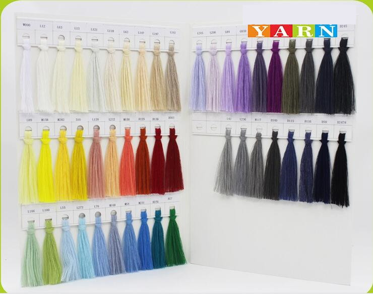 High Quality Weaving Knitting Dyed or Raw Silk Yarn