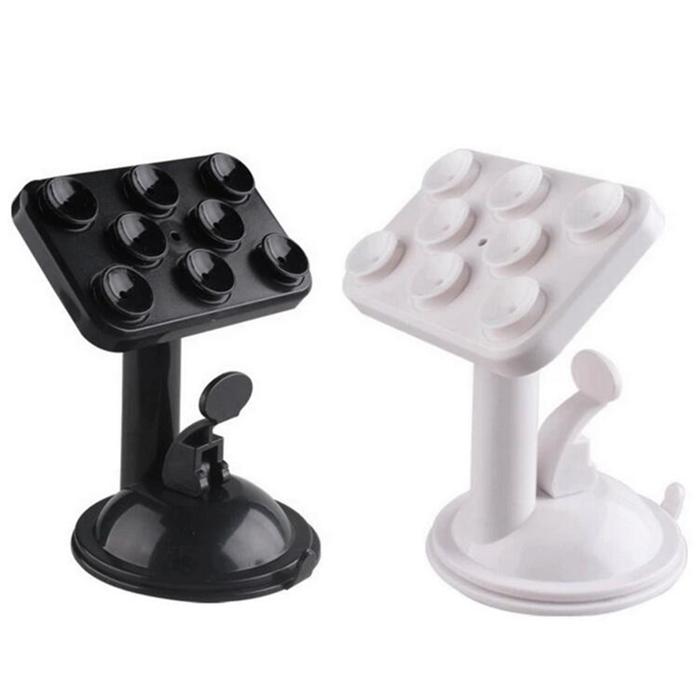 Silicone Suction Cup 360 Degree Car Mount Cradle Holder