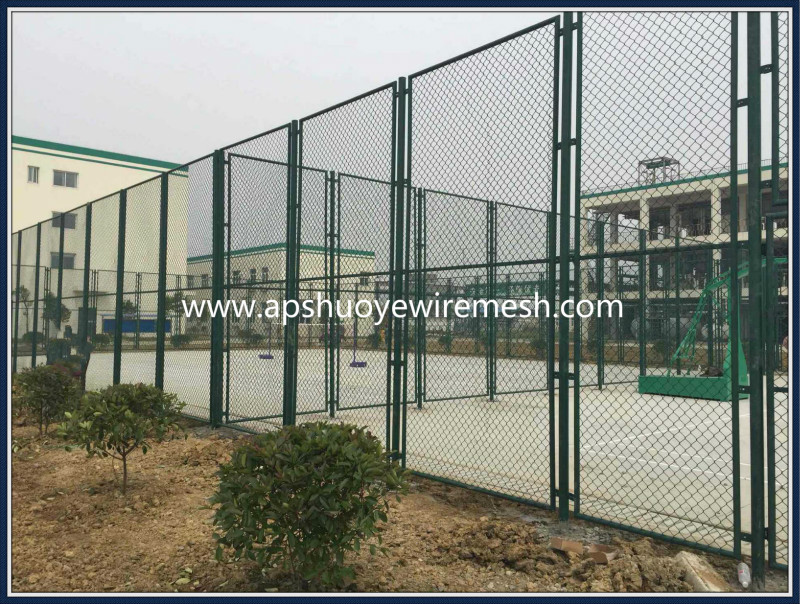 Electrical Galvanized Welded Wire Mesh Chain Link Fence Net Panel