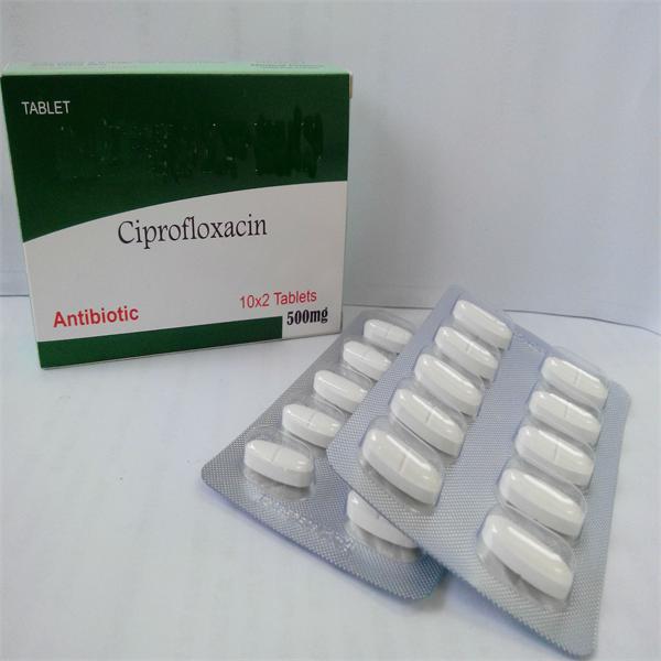 Hot Sale Pharmaceutical Ciprofloxacin Tablets